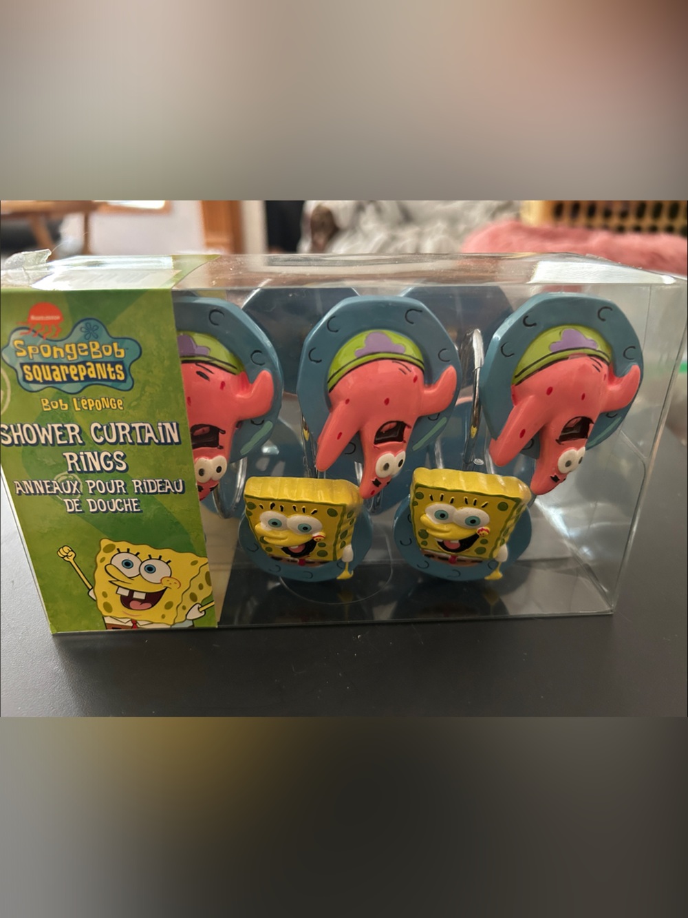 SpongeBob SquarePants Shower Curtain Rings - SpongeBob & Patrick